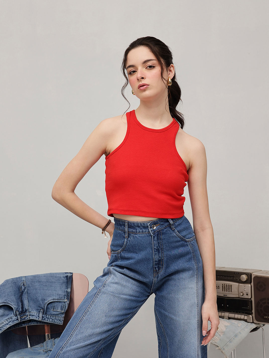 Rib Solid Top