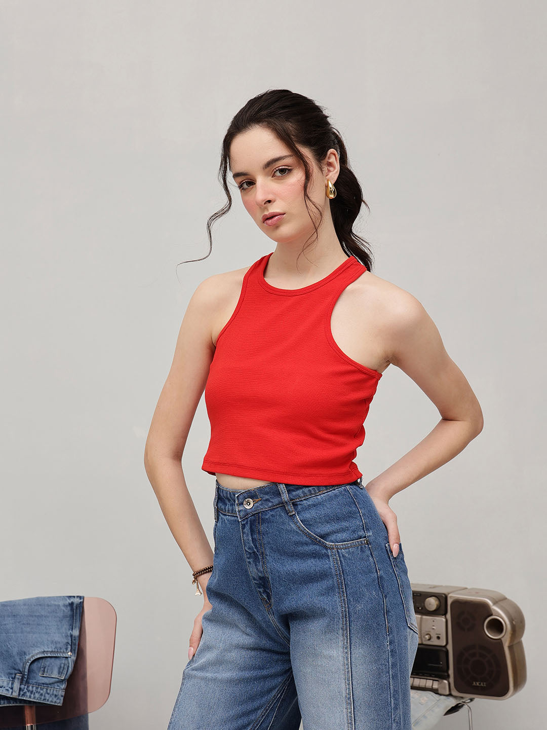 Rib Solid Top