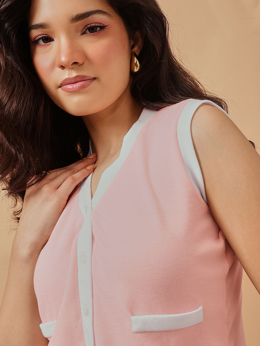 V Neck Top