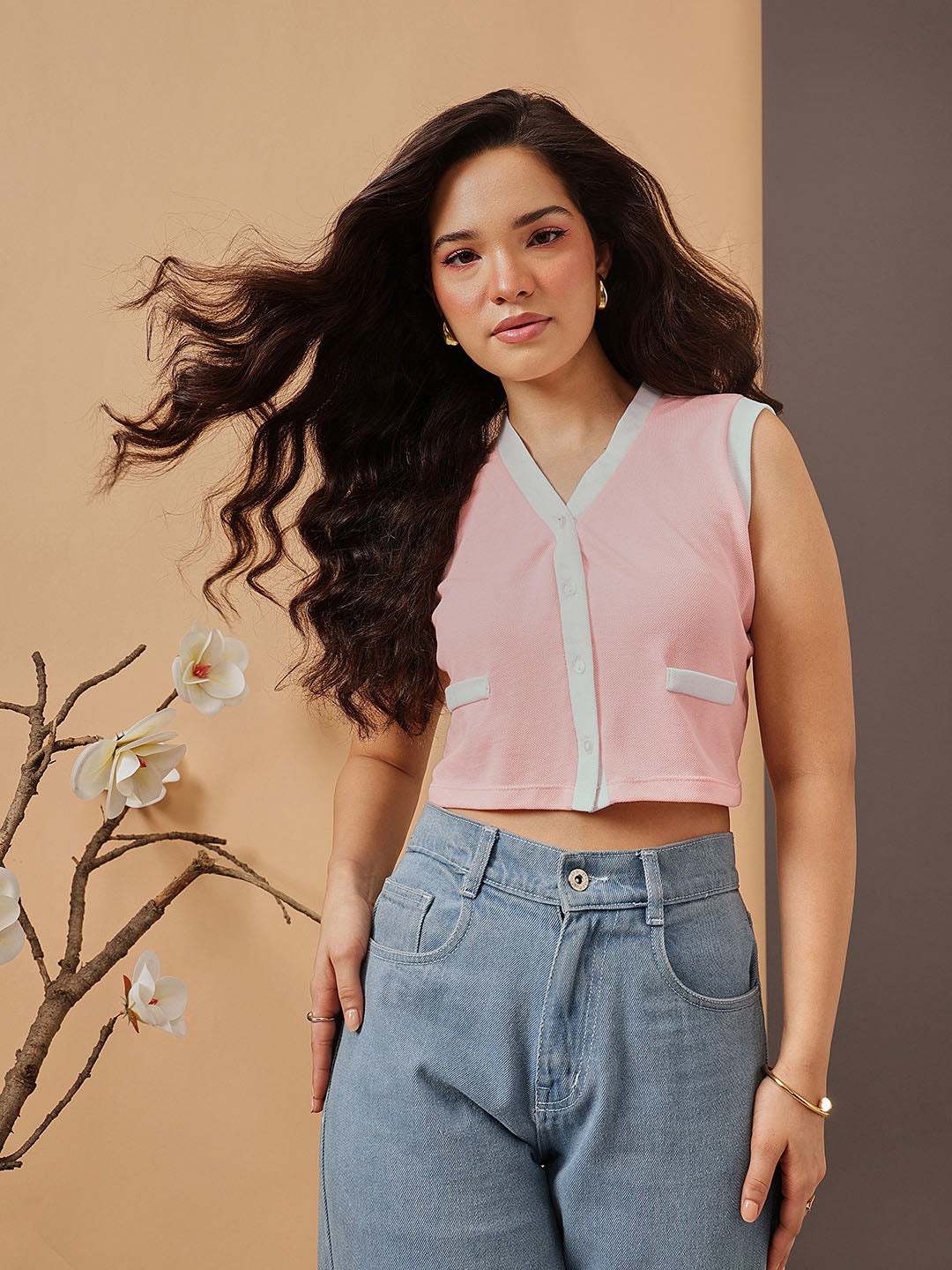 V Neck Top