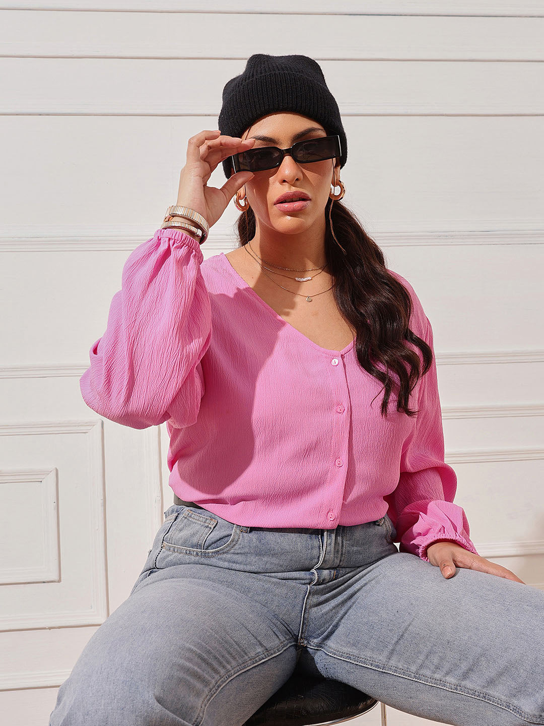 V Neck Top