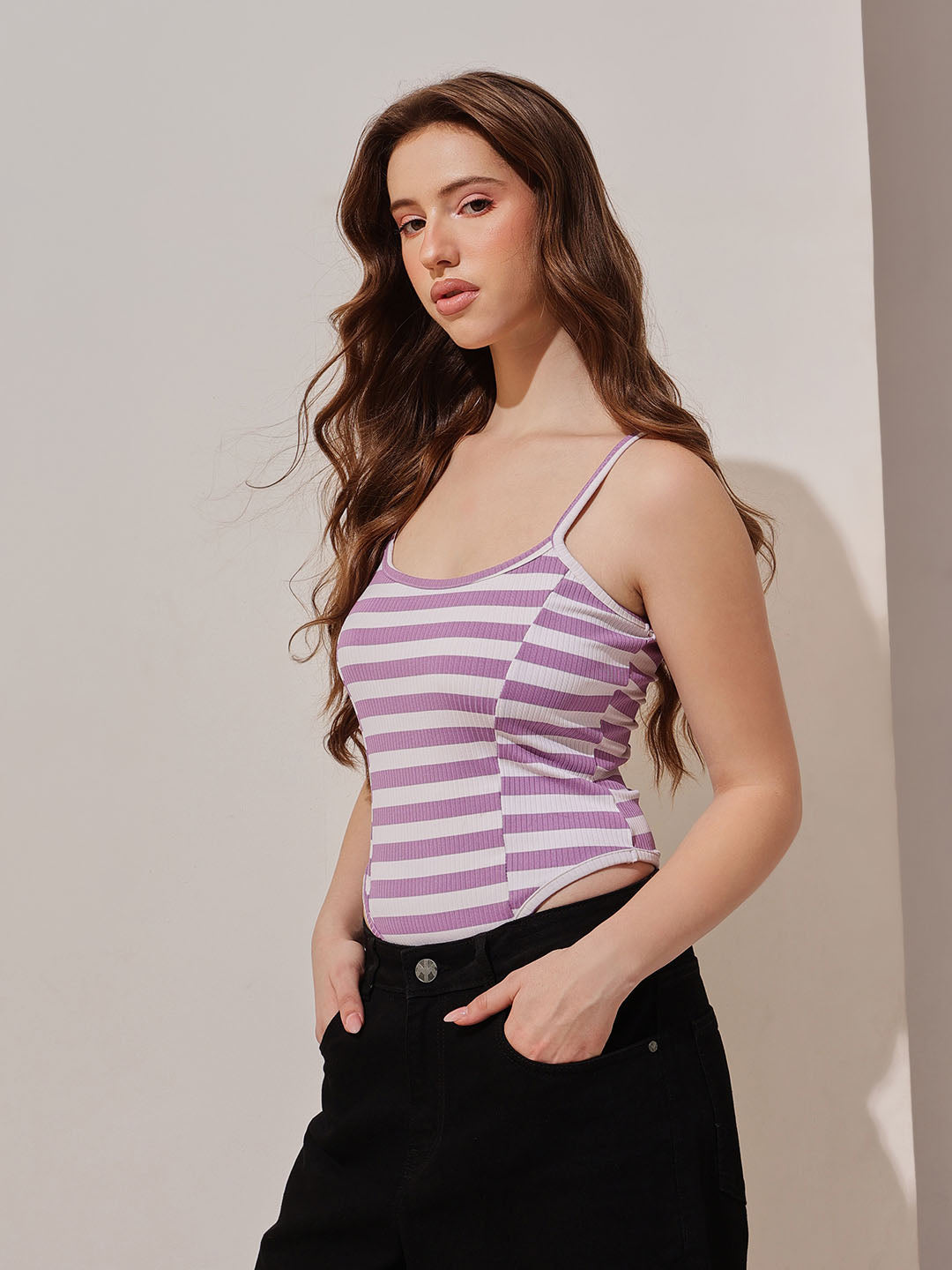 Ribbed Bodysuit