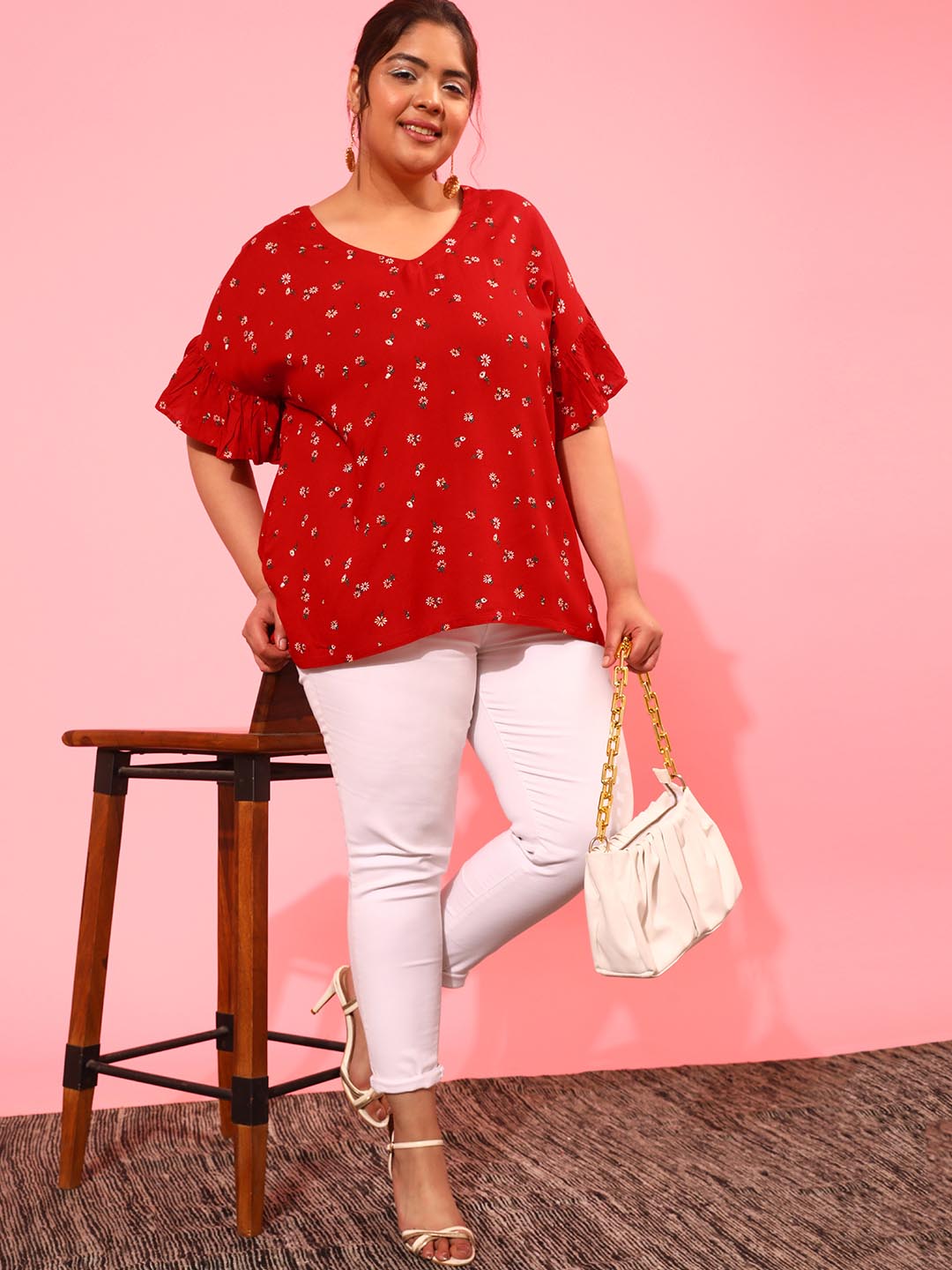 V Neck Top