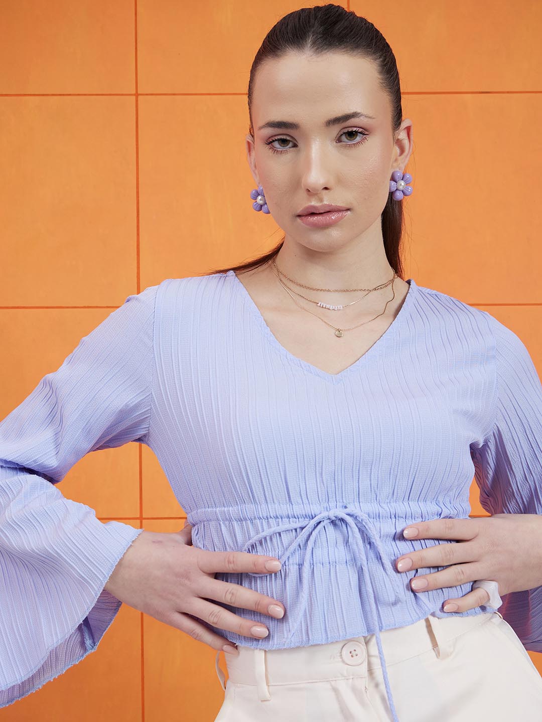 Bell Sleeve Top