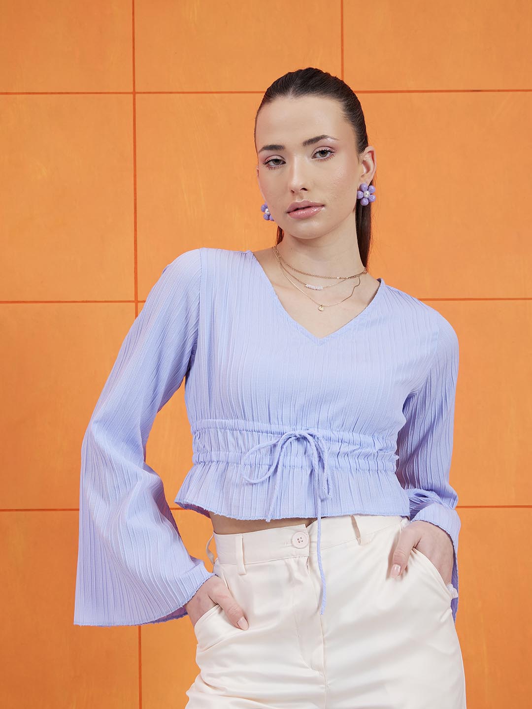 Bell Sleeve Top