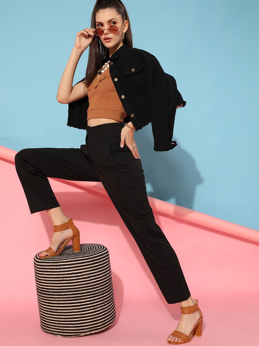 High Waist Trouser