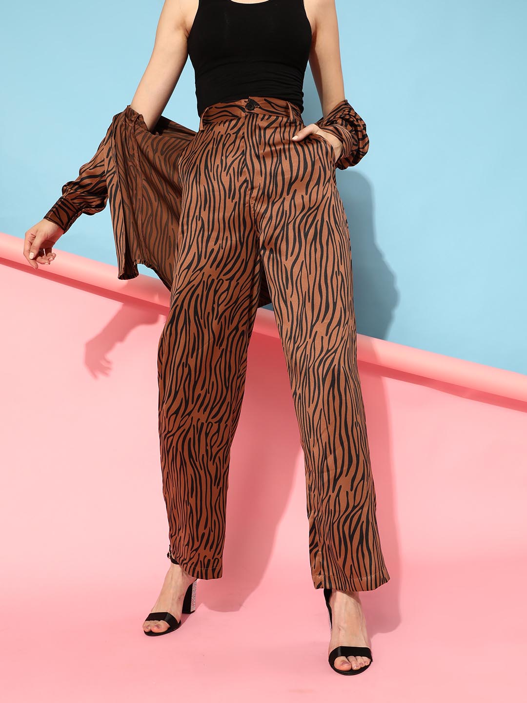 High Waist Trouser