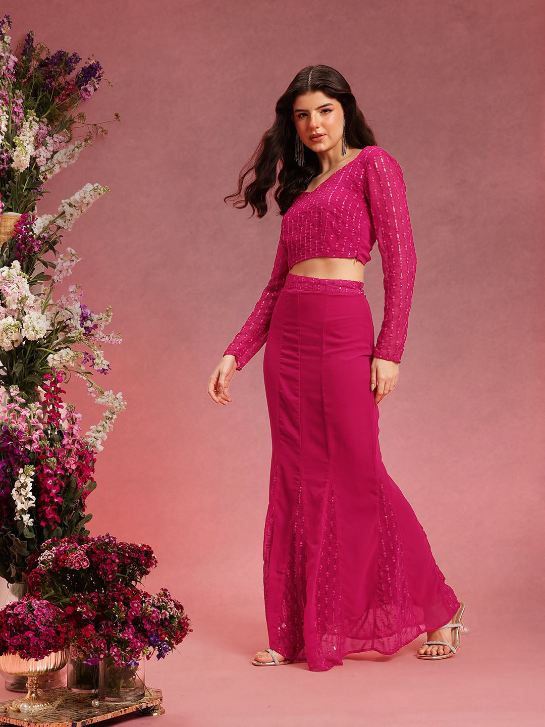 Lehenga With Chloi & Duppata