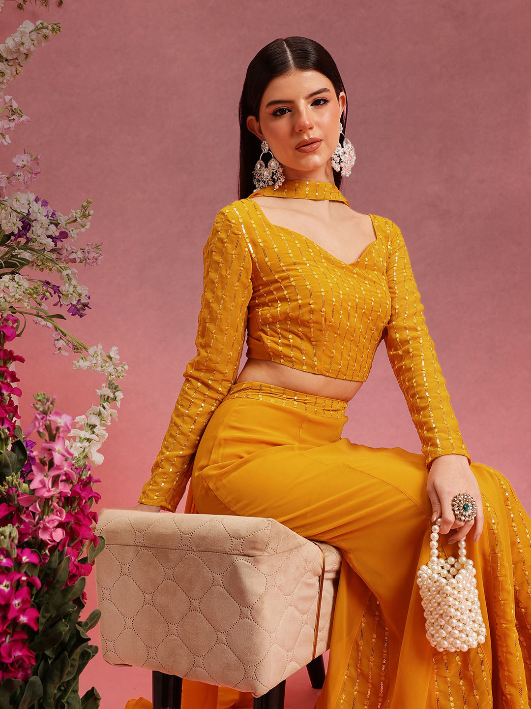 Lehenga With Chloi & Duppata