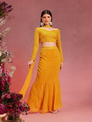 Lehenga With Chloi & Duppata