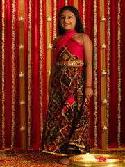 Girls' Multi Color Lehenga Set
