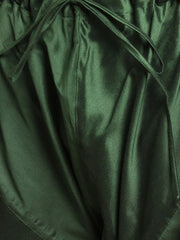 Vastramay - Men's Green Cotton Blend Kurta Pyjama Set