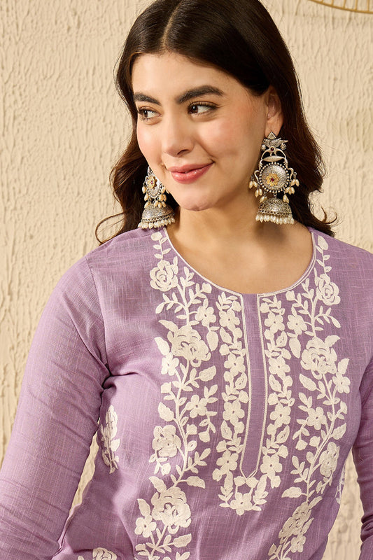 lavender-viscose-rayon-solid-embroidered-straight-kurta-vck9787