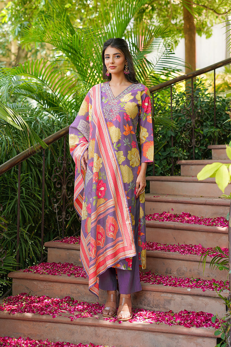purple-viscose-rayon-floral-embroidered-straight-kurta-trousers-with-dupatta-vkskd2376
