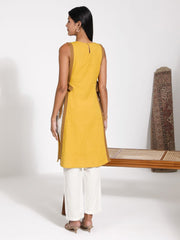 Vastramay - WOMEN'S TIE UP DETAIL KURTA WITH COTTON PANT SET