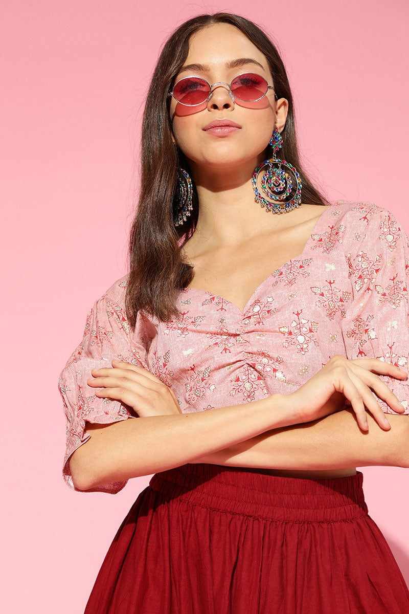 peach-cotton-ethnic-motifs-crop-top-vt1169