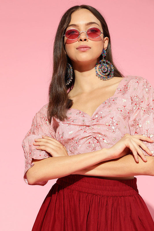 peach-cotton-ethnic-motifs-crop-top-vt1169