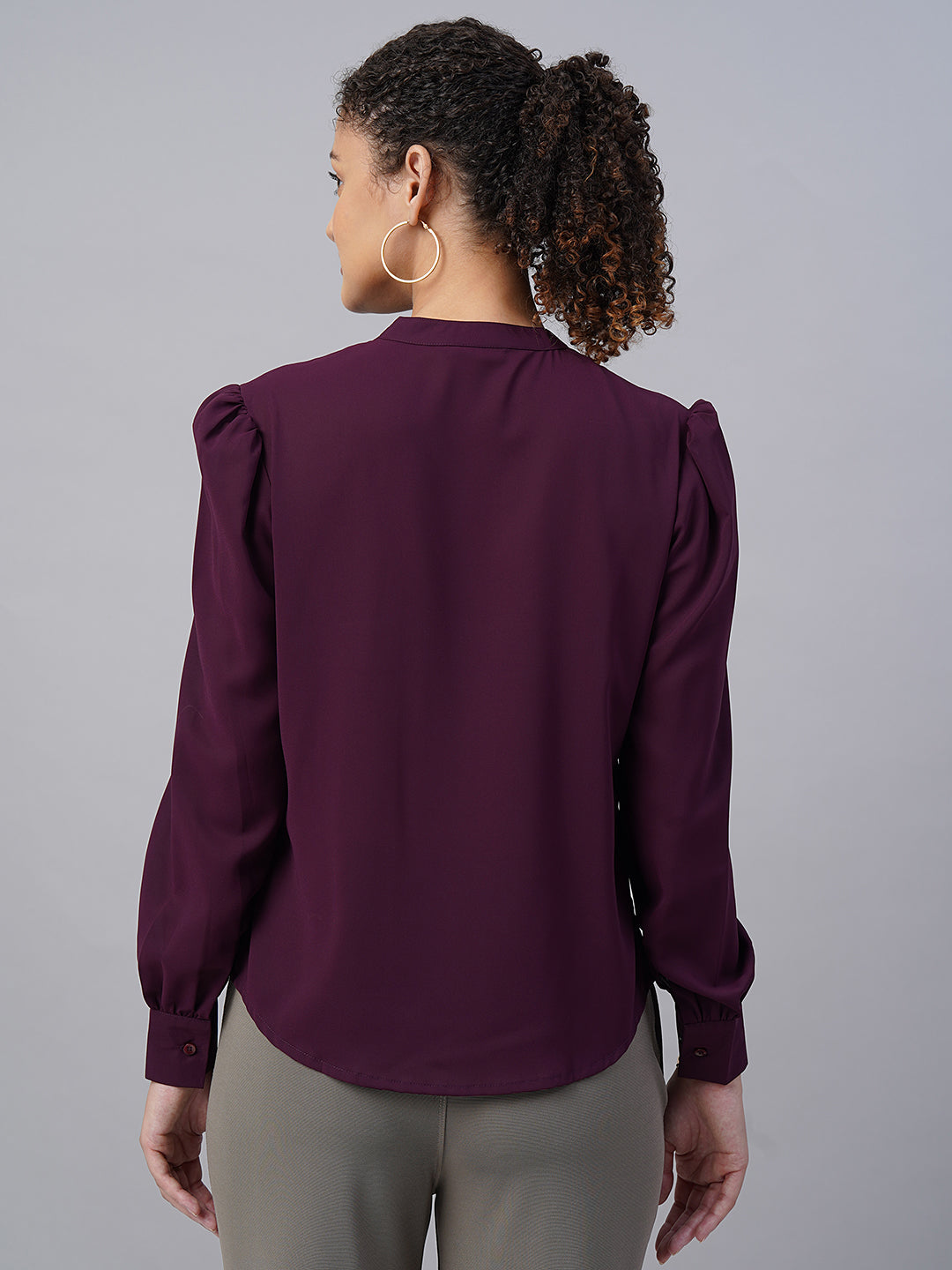 womens pleated formal shirts 4