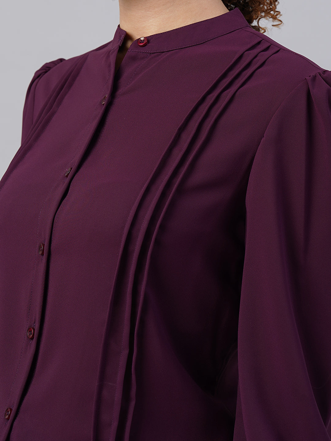 womens pleated formal shirts 4