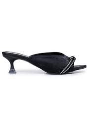 Casual Fashion Sandals Open Back Kitten Heels