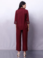Embellished Shirt With Trouser Co-Ords