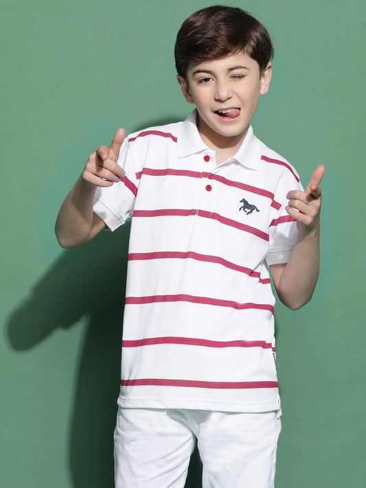 Boys Cotton Polo T-shirt