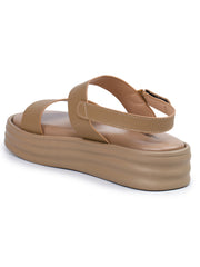 Casual Fashion Sandals Backstrap Flatform Heels