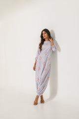 Slate Grey Dhoti Jumpsuit