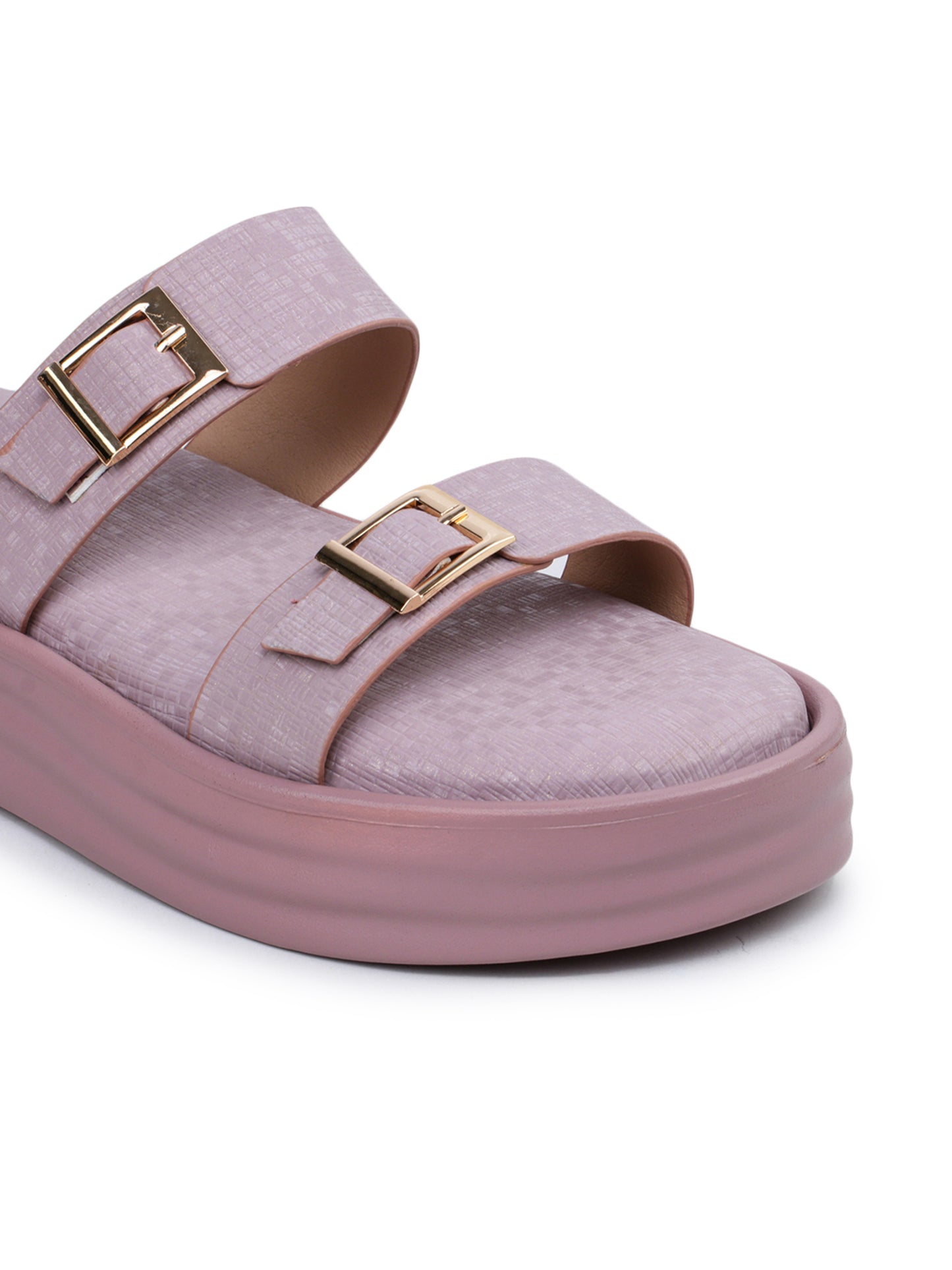 Casual Fashion Sandals Open Back Flatform Heels