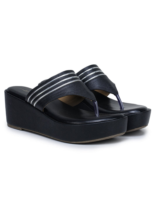 Fashion Open Back Sandal 2 inches Wedge Heels