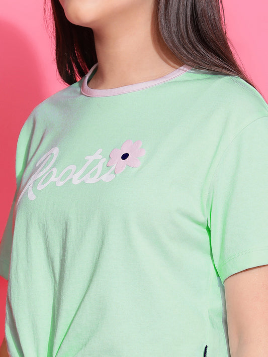 Girls Cotton Crop Top