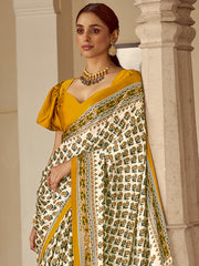 Women's Crepe Printed Designer Saree With Blouse Piece