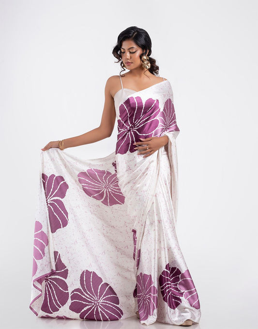 Soft-Modal-Silk-saree-with-stylish-prints-lacoste
