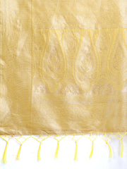 Light Green Linen Cotton Saree – Elegant Simplicity for Everyday Grace