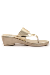 Casual Fashion Sandals 2 Inches Wedge Open Back Round Toe Heels
