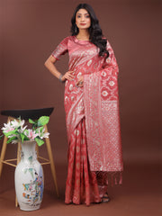 Elegant Sea Green Linen Cotton Saree with Silver Zari – Perfect Blend of Comfort & Charm
