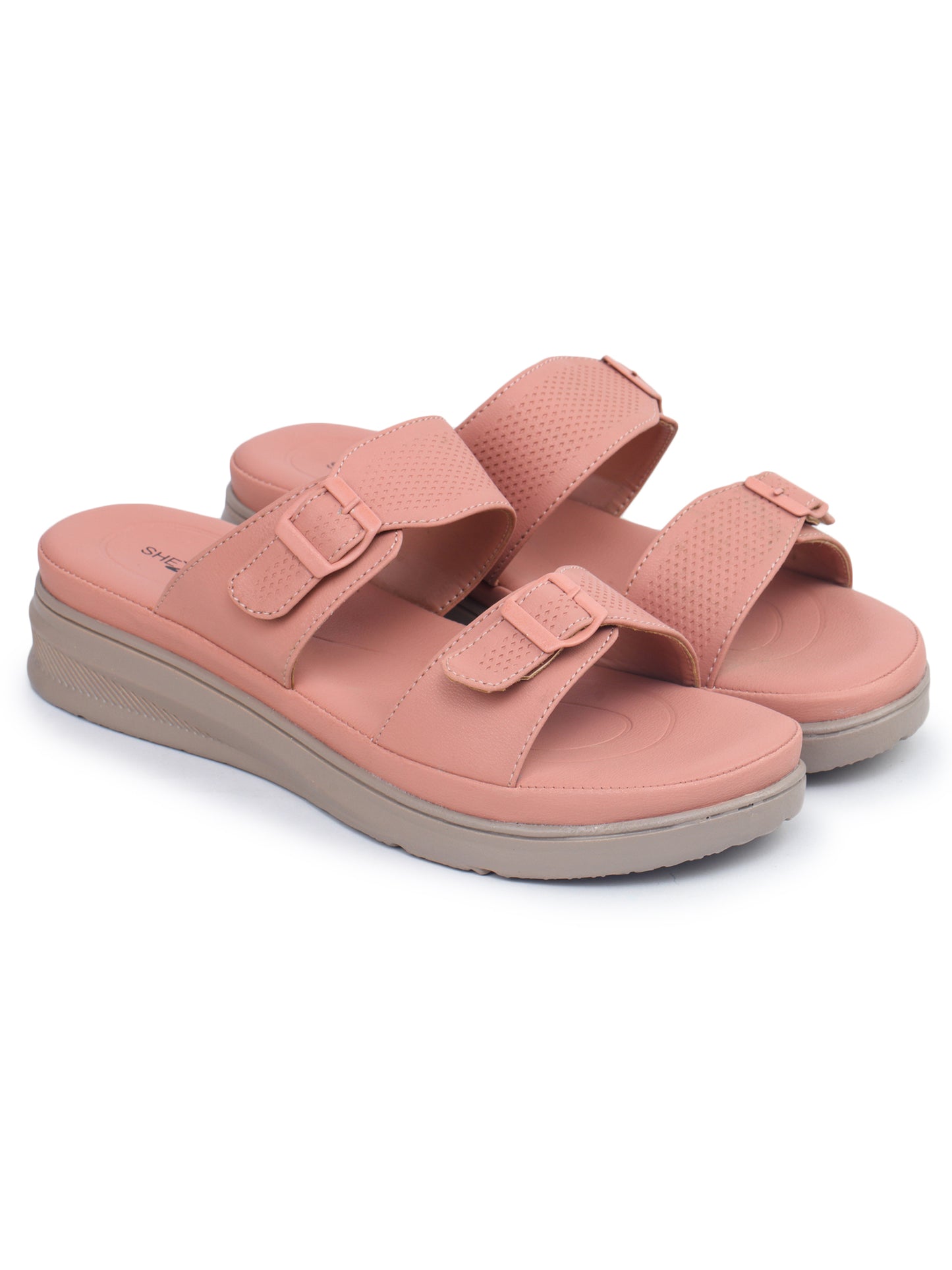 Casual Fashion Sandals Open Back Flatform Heels