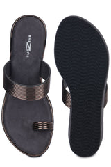 Casual Fashion Sandals 3 Inches Wedge Open Back Round Toe Heels