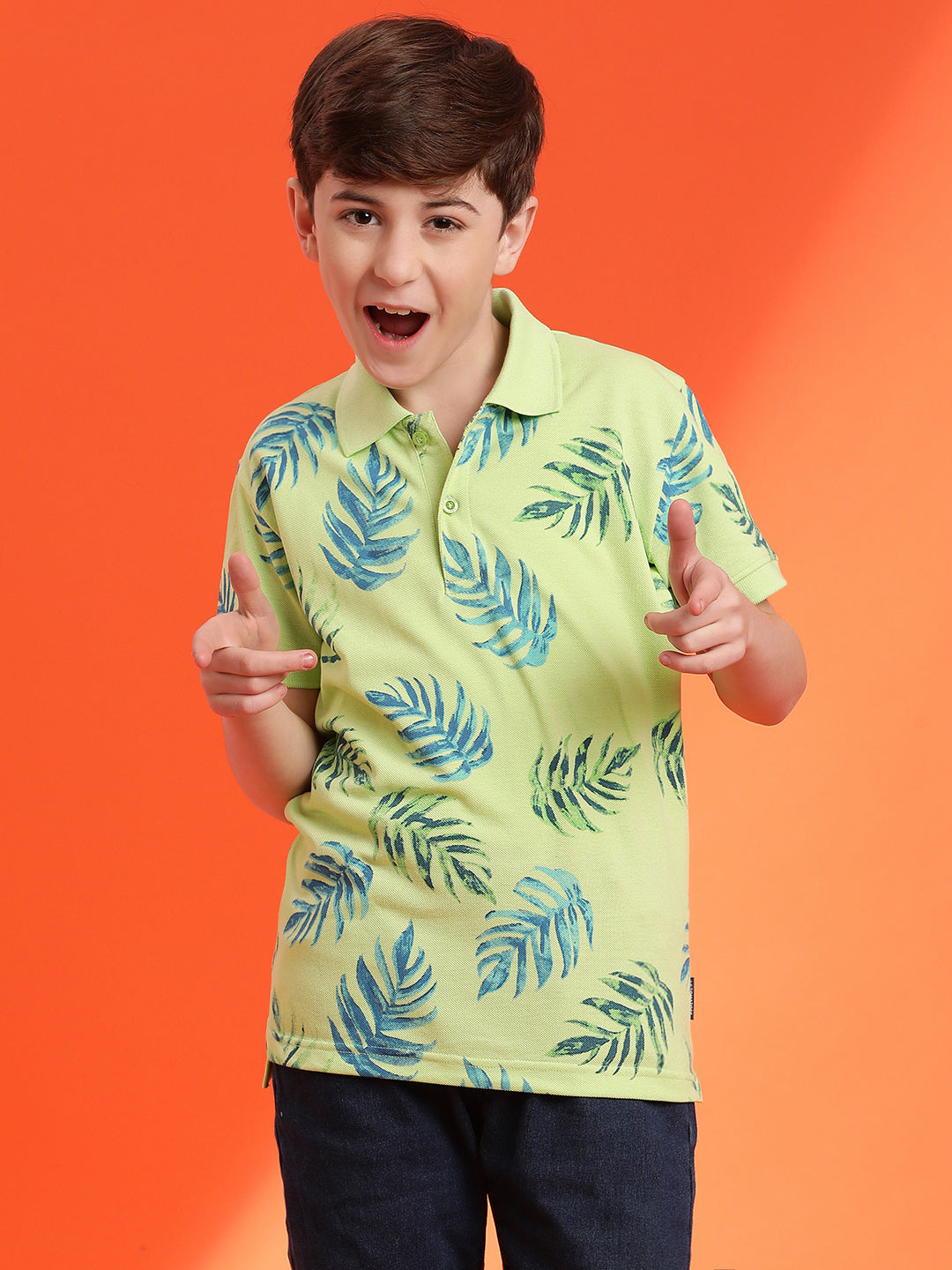 Boys Cotton Polo T-shirt