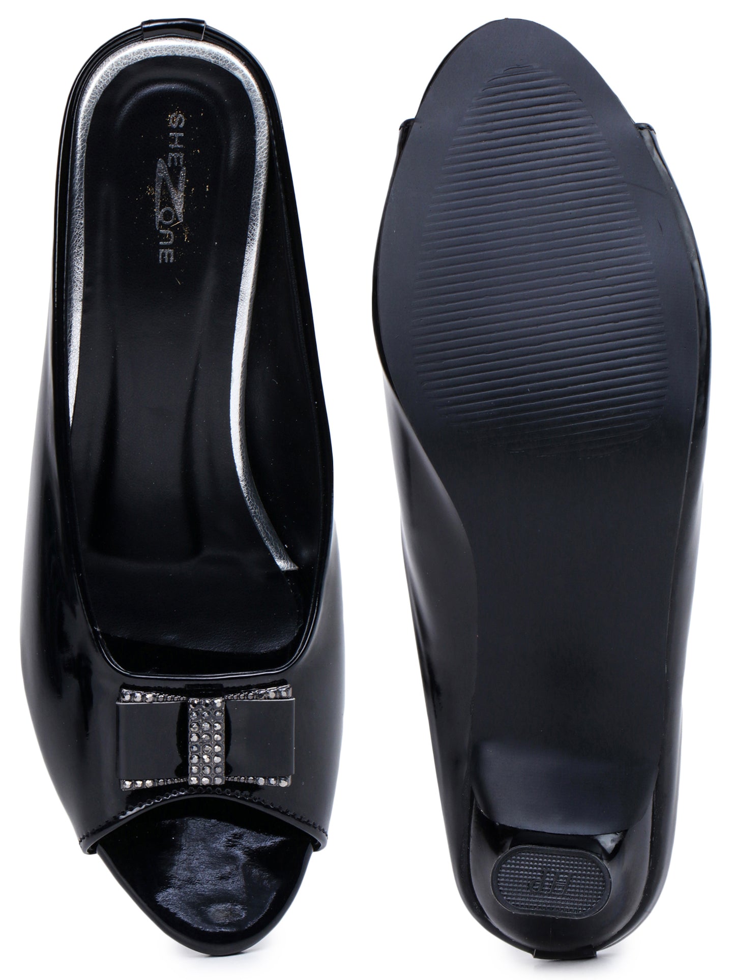 Casual Fashion Sandals Open Back Kitten Heels