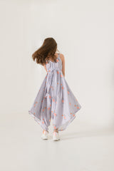 Slate Grey Palazzo Jumpsuit Kids