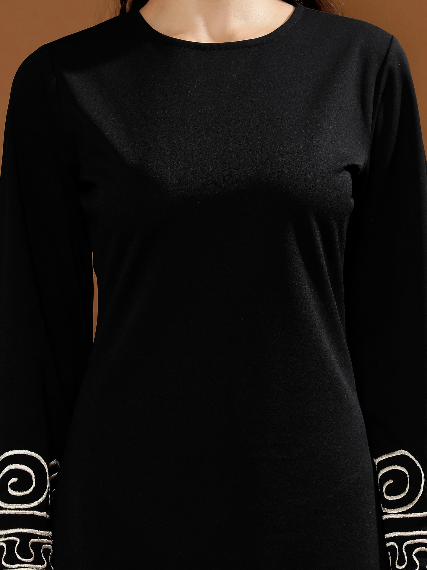 Women Embroidered Bohemian A-Line Above Knee Dress