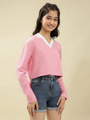 Girls Cotton Crop Top