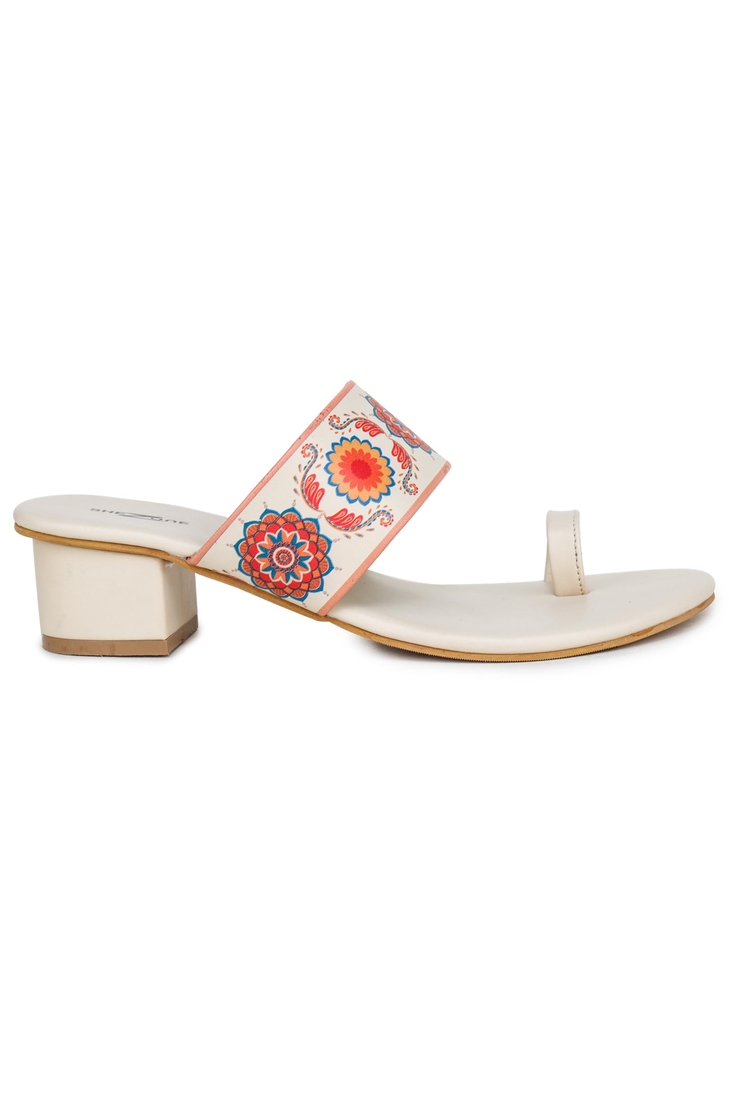 Women Casual Fashion Open Back Sandals - 2 inches Block Heels 