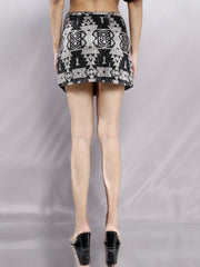 Women Sequenced Pencil Mini skirt