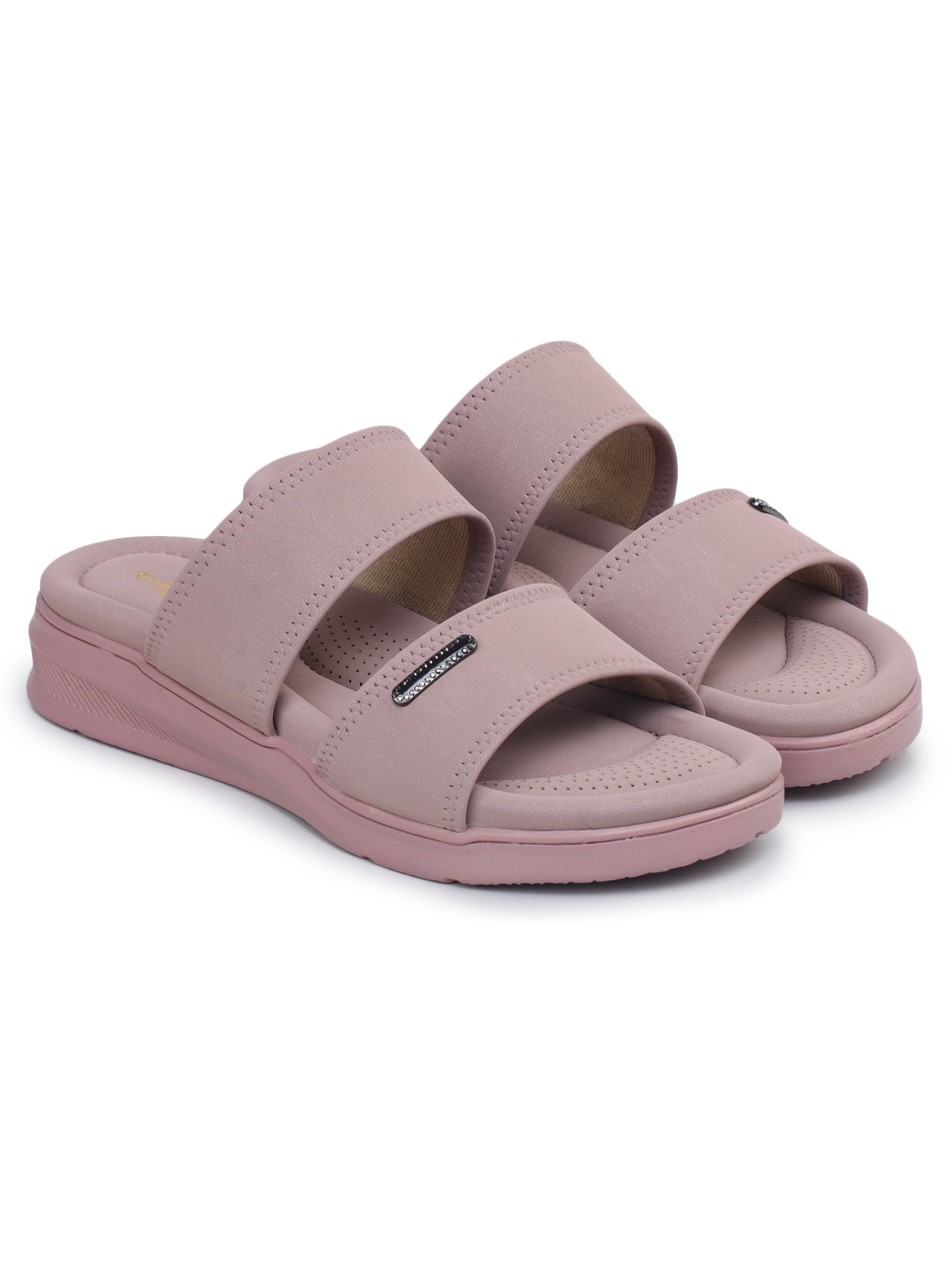 Casual Open Back Round Toe Heels