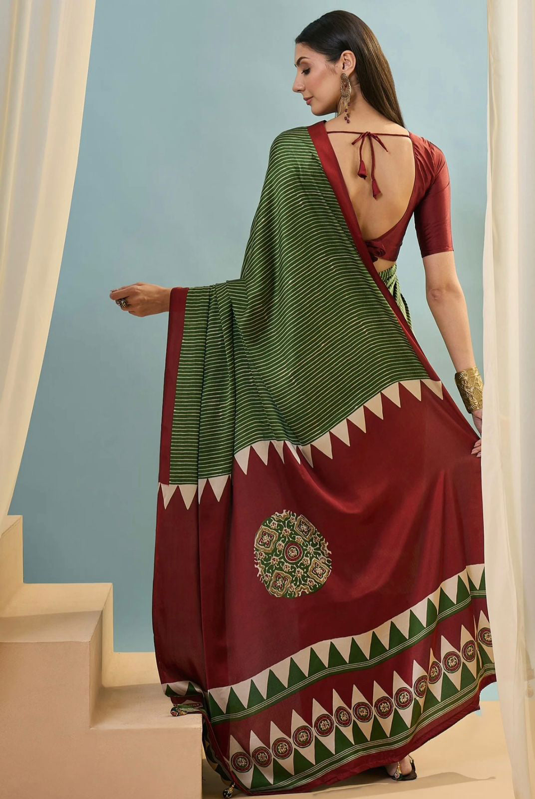 Soft-Modal-Silk-saree-with-stylish-prints-ajmodal2