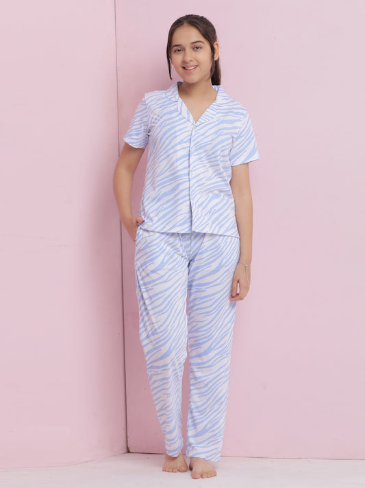Girls Cotton Night Suits