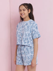 Girls Cotton Night Suits