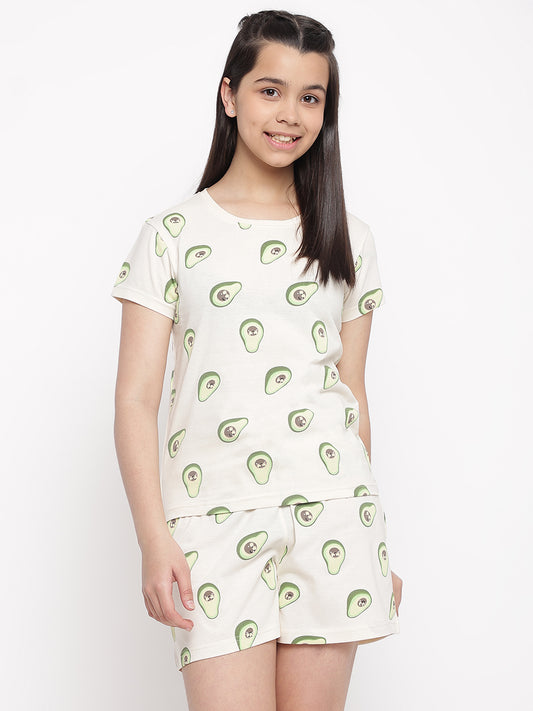 Girls Cotton Night Suits